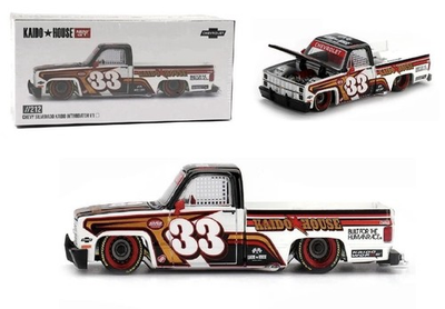 #ad Kaido House 1:64 Chevrolet Silverado Kaido Intimidator V1 Diecast Truck KHMG212 $18.00