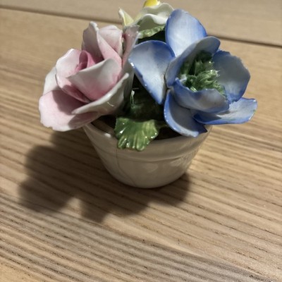 Vintage Hand Made and Painted Bone China Bouquet RADNOR Staffordshire England