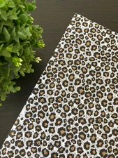 GOLDEN LEOPARD Design Tissue Paper Sheet Choose Size & Package Amount