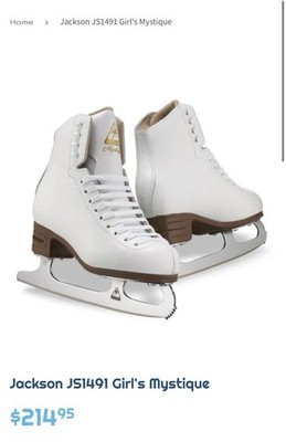 Jackson JS1491 Girl's Mystique Ice Skates