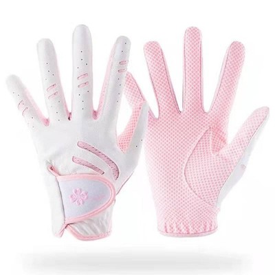 CINGHI LUSSO Kids Golf Glove Girls Pink Breathable and Small,