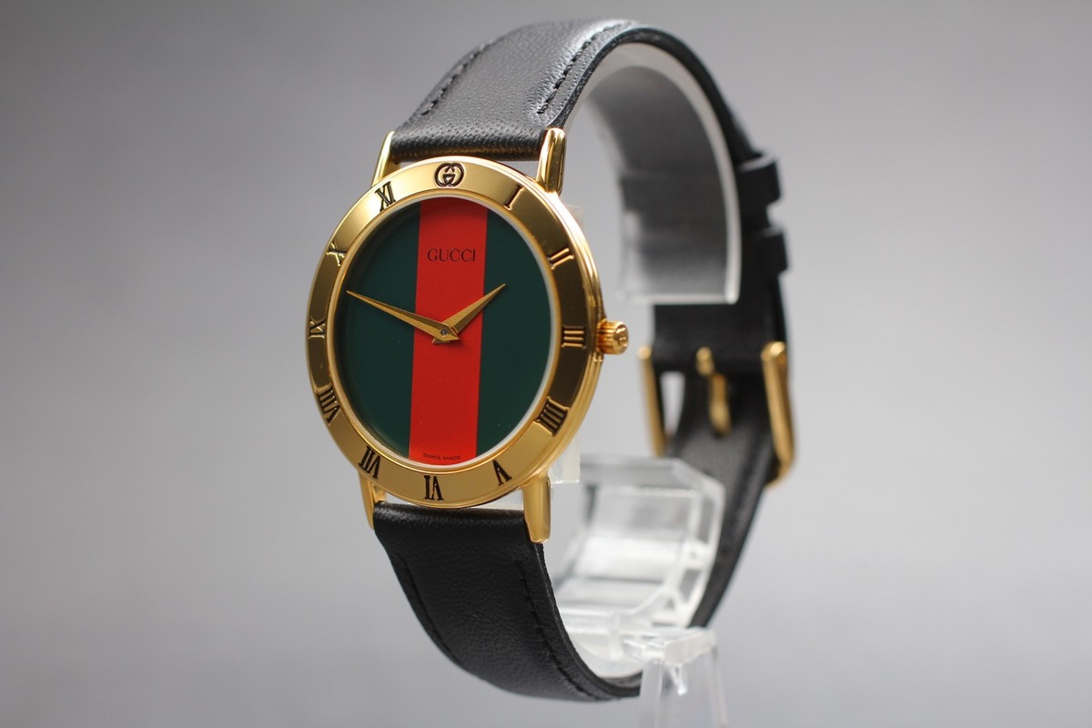 グッチ　GUCCI　時計　3000 2M Vintage [Near MINT] GUCCI 3000.2.M Sherry Line Roman Quartz