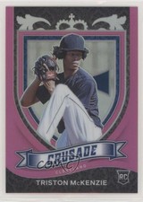 2021 Panini Chronicles Crusade Pink Prizm 19/50 Triston McKenzie #2 uk2