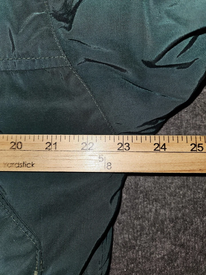 Vintage Lobo Pendleton Jacket Mens Large Green Thinsulate Nylon Bomber 80s - Image 3 of 4