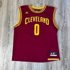 adidas Cleveland Cavaliers #0 Kevin Love Basketball Jersey Mens Large Maroon EUC