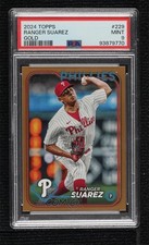 2024 Topps Series 1 Gold 1607/2024 Ranger Suarez Suárez #229 PSA 9 MINT 18j9