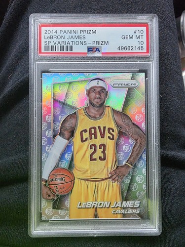 LeBron James [Prizm] #10 2014 Panini Prizm SP Variations card