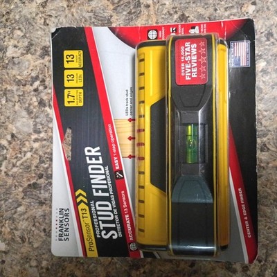Franklin Sensors PRO GRADE Sensor M132 Stud Finder, 13 Sensors  WOOD & METAL