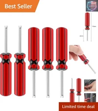 5-Piece Valve Core Removal Tool Set for Easy Tire Repair - Universal Fit