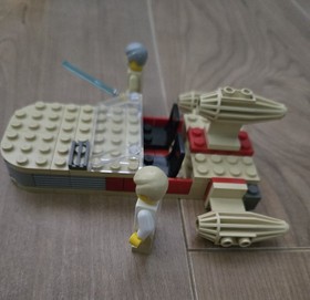 Lego 7110 Star Wars Landspeeder 100% Complete With Minifigures Vintage