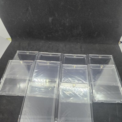 ULTRA THIN MAGNETIC CARD HOLDERS 35pt ''ONE TOUCH'' - Lot of 10 - FAST SHIPPING 