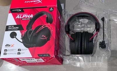 No Dongle Damaged HyperX Cloud Alpha Wireless Gaming Headset