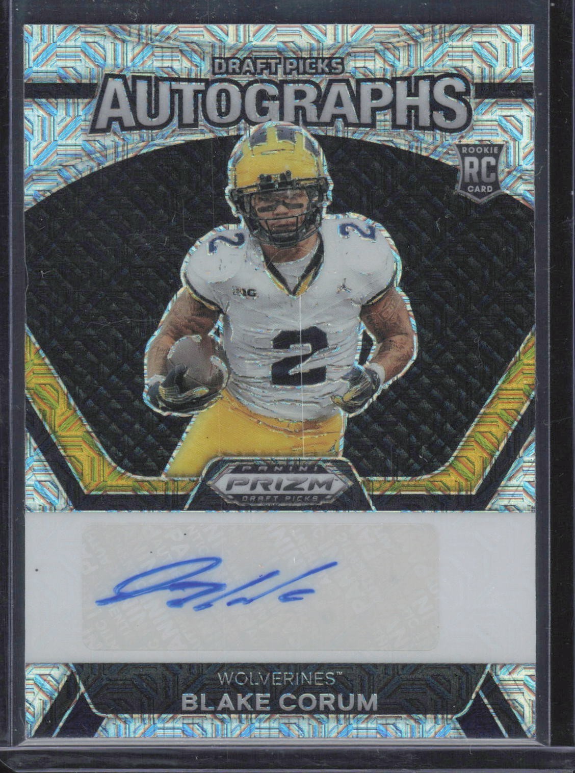 2024 Prizm Draft Picks - Auto Blake Corum Mojo /25