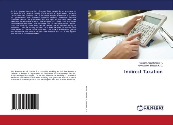 Indirect Taxation Raseem Abdul Khader P. (U. A.) Taschenbuch Englisch 2020-image