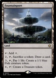 Fountainport - Bloomburrow - Rare Land #253