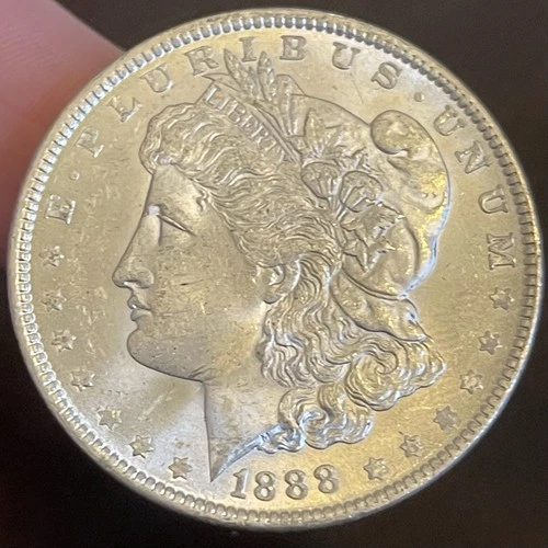CHOICE BU! 1888 P Morgan Silver Dollar ~ UNCIRCULATED MS BEAUTY ~ 90% Silver $1