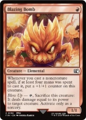 Blazing Bomb - NM Foil C : Final Fantasy