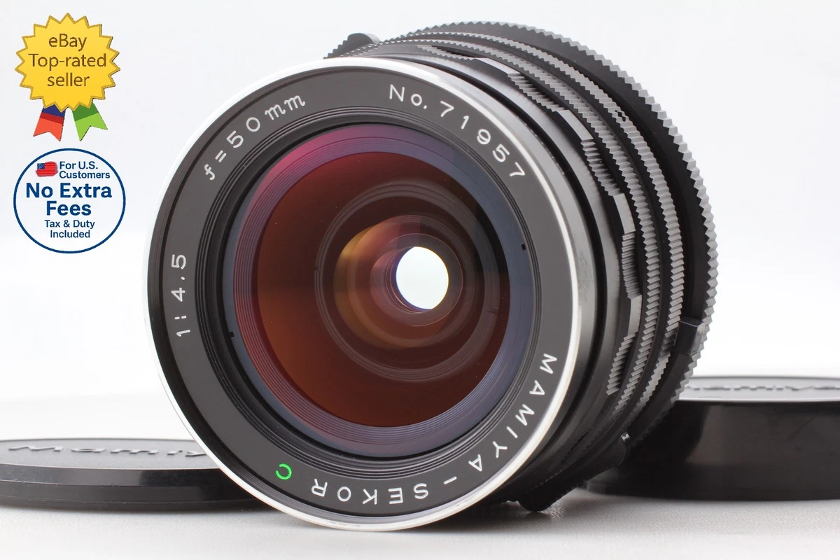 Mamiya f/4.5 50mm Focal Camera Lenses for sale | eBay