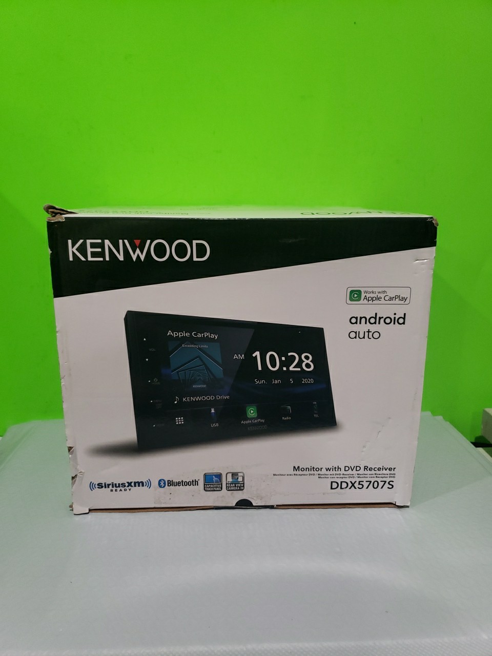 Kenwood DDX5707S Monitor with DVD Receiver, Apple CarPlay & Android Auto Ready!