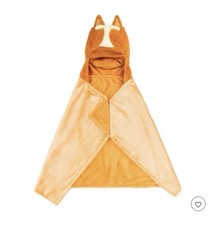 Bluey Bingo Hooded Blanket Wearable Plush Throw Wrap Orange One Size Jay Franco