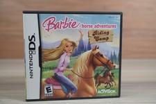 Barbie Horse Adventures: Riding Camp (Nintendo DS NDS, 2008) COMPLETE CIB Tested