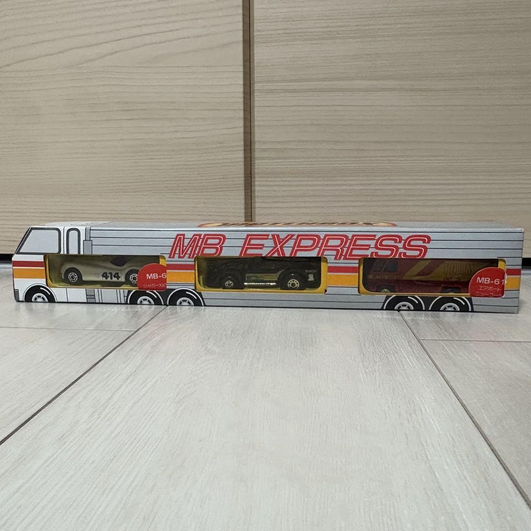 当時物 80s 日本語版 マッチボックス MB EXPRESS 3台セット 当時物 80s 日本語版 マッチボックス MB EXPRESS 3台セット