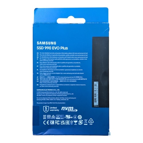 Samsung 990 EVO PLUS SSD 2TB PCIe Gen 4x4 5x2 M.2 2280 Brand NEW FACTORY SEALED - 第 2/2 張圖片