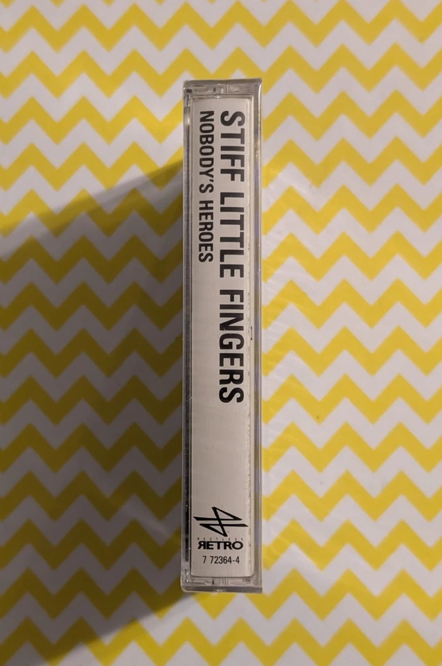 Stiff Little Fingers - Nobody's Heroes (1989 Cassette) Restless Retro - Sealed  Foto 3 de 4