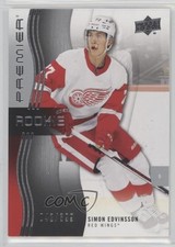 2023-24 Upper Deck Premier Rookies 42/399 Simon Edvinsson #123 0c3