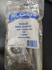 SLOAN H-634-AA Sweat Solder Kit. 6" Casing Tube for 1" Supply closet or urinal 