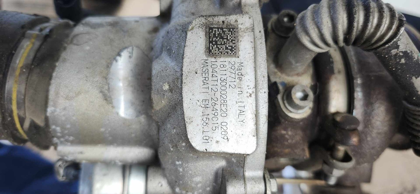 19 MASERATI QUATTROPORT Turbo/supercharger LH 3.0 OEM J2025