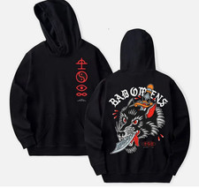 Bad Omens Band Wolf Dagger 2023 Hoodie.