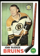 John McKenzie 1969-70 Topps #28 Boston Bruins NM-MT OC