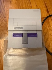 Super Nintendo SNES Classic Edition Console 2017 TESTED & Working & USED