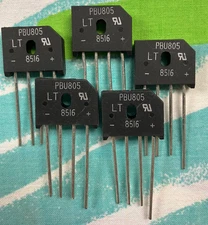 PBU805 Bridge Rectifier Lot of 5 - New - USA Seller