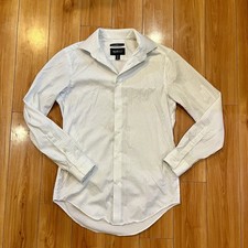 Kenneth Cole Men's Performance Stretch Slim Fit Button Down Shirt Size Small