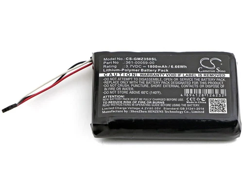 Battery 1800mAh for Garmin ZUMO 340LM 350LM 390LM Battery