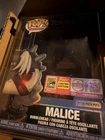 Funko Pop Marvel Rivals Malice 1500 SDCC 2026 LEGENDARY In Hand Con Sticker