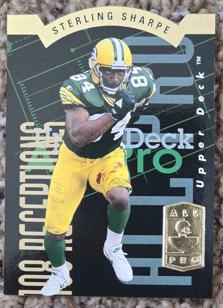1993 Upper Deck SP All-Pros Sterling Sharpe #AP10