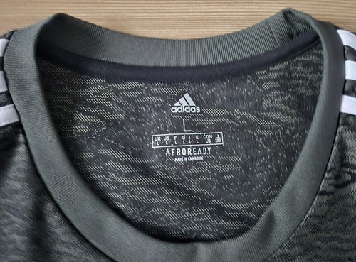 Manchester United 2019 Grey Adidas AeroReady Chevrolet Away Shirt - Large - 第 4/6 張圖片