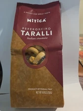 Mitica taralli al peperoncino 8.81oz Product of Puglia Italy