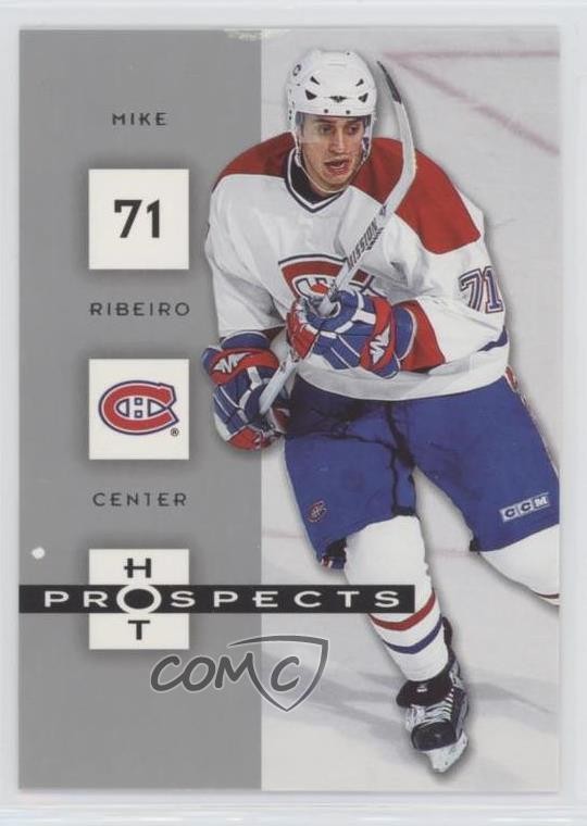 2005-06 Fleer Hot Prospects Mike Ribeiro #54 0a4