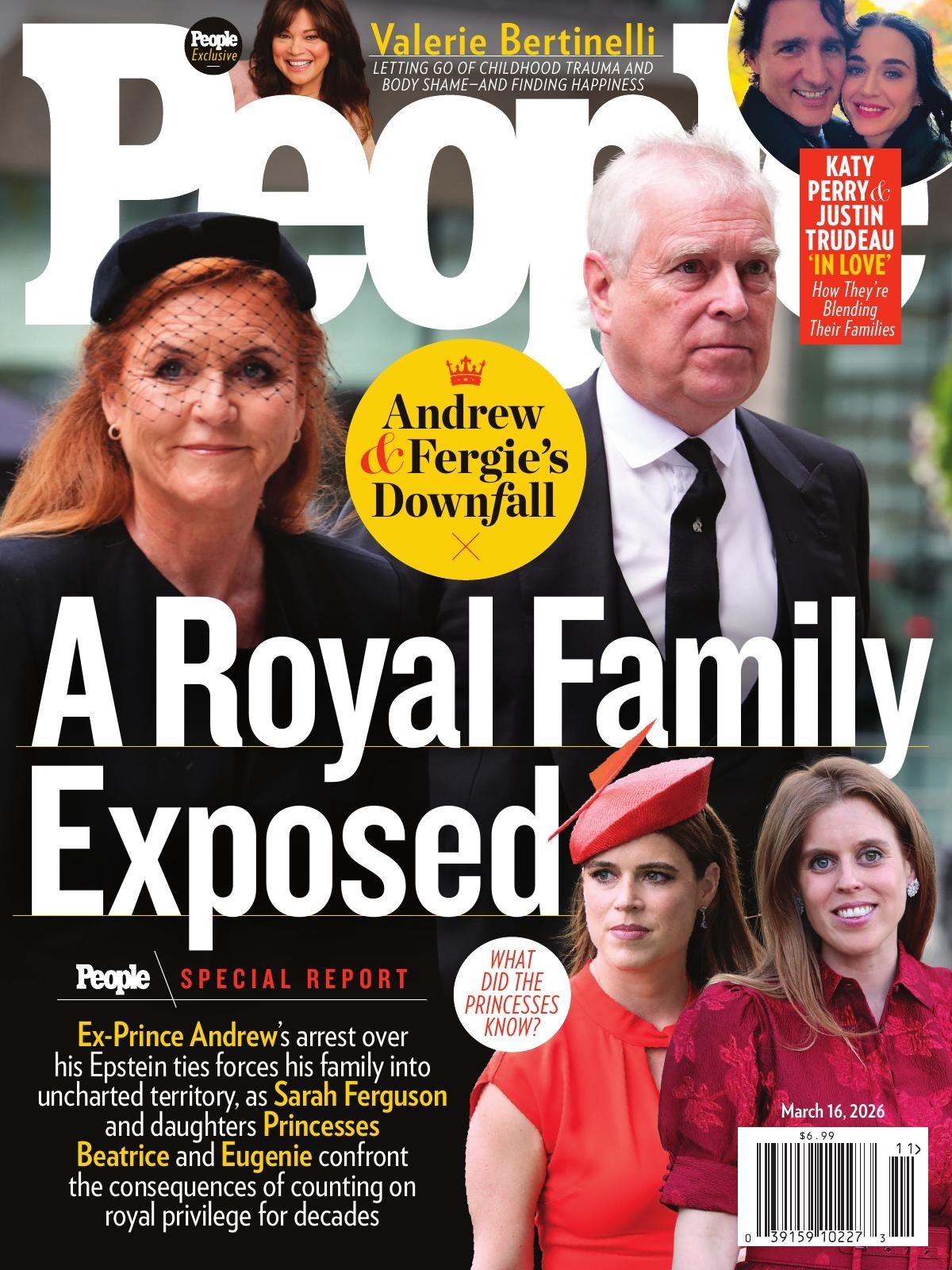 People Magazine  March 16th  2026 A Royal Family Exposed!