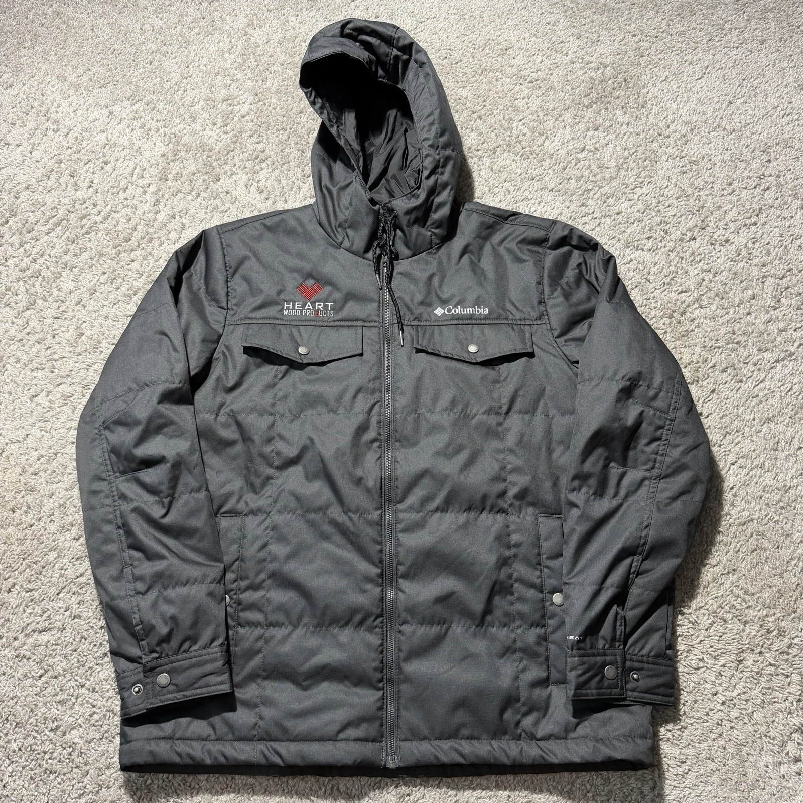 Columbia Mens Montague Falls Ii Insulated Jacket City Grey Melange XL Omni Heat
Opens in a new windo