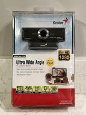 Genius WideCam F100 Ultra Wide Angle PC Conference WebCam Full HD 1080 SEALED
