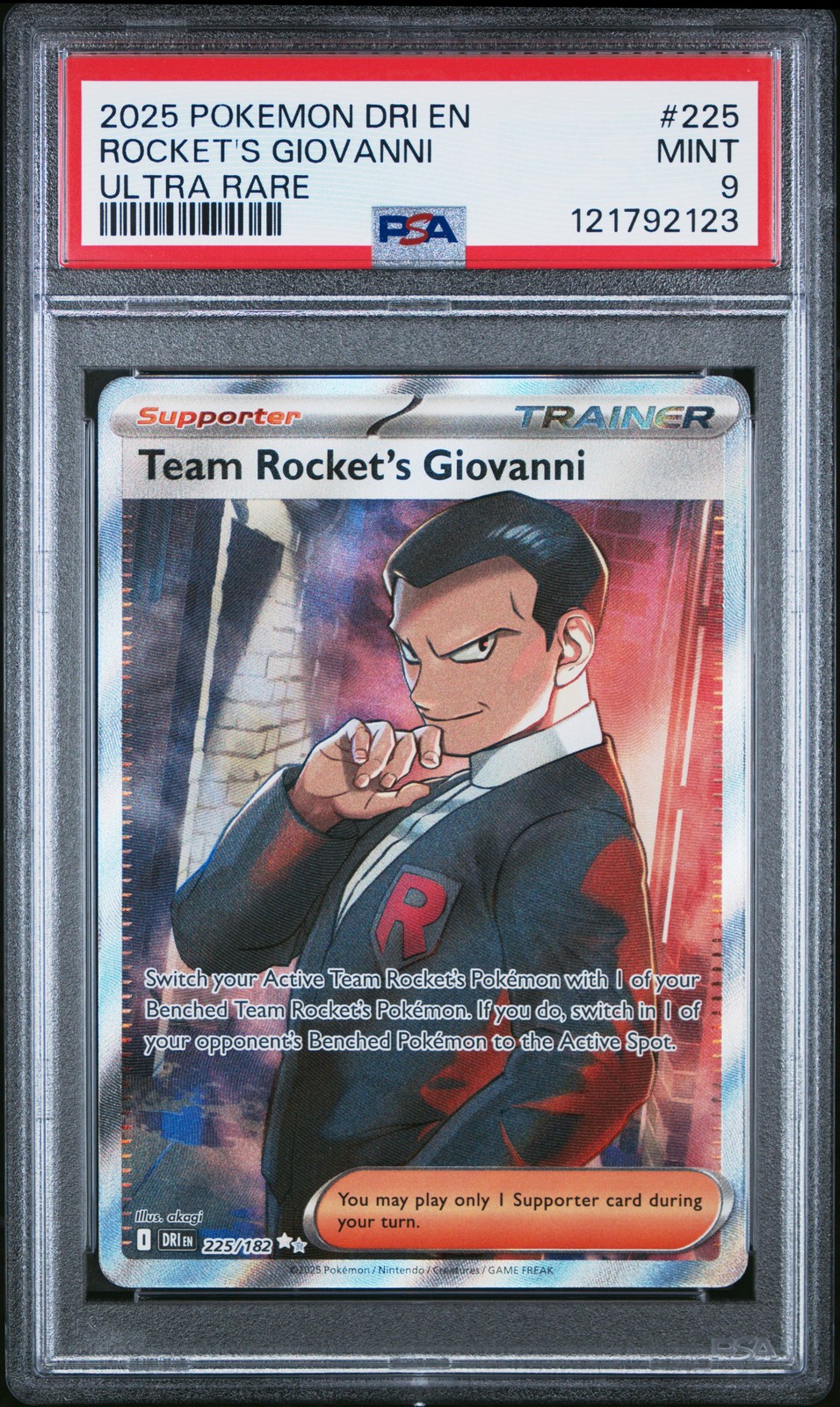 Team Rocket's Giovanni #225