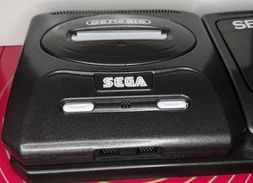 CUSTOM Sega Genesis/CD Model 2 Bundle WORKS WELL! Custom LED, USB Power, NICE!