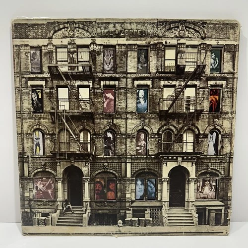RARE LED ZEPPELIN Physical Graffiti 1975 2LP SWAN Song First Press VG/VG