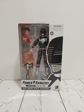 Power Rangers Lightning Collection Mighty Morphin Metallic Black Ranger  Hasbro