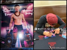 Jackson Drake Signed Metallic 8x10 Proof WWE ID Promo NXT EVOLVE AEW